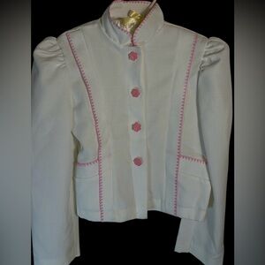 1960s-1970s vintage village market puff sleeve children’s jacket